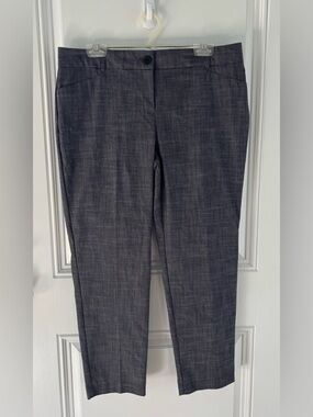 Van Heusen Dark Gray Straight-Leg Dress Pants